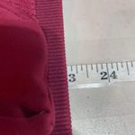 Nike Vintage‎  Women's Long Sleeve Full Zip Track Jacket Burgundy White Medium Photo 6