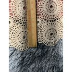 Ultra Pink  CROCHET‎  Dress Pink BOHO/FESTIVAL WEAR Pullover HIPPIE Size Small Photo 6