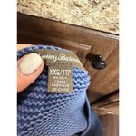 Tommy Bahama  Blue V Neck Long Sleeve Sweater Photo 7