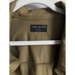 Lane Bryant Women’s Dobby Belted Jacket Size 20 Pockets Utility Stretch(No Belt) Photo 5