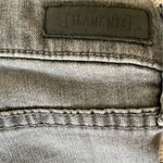 BLANK NYC Grey Distressed Mid Rise Ankle Frayed Raw Tequila Skinny Jeans sz 27 Photo 4