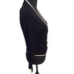 Black Cardigan Pearl Buttons V Neck Corpcore Truth Republic Small S Classic Photo 3