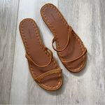 Carrie Forbes Sandals salam raffia flat womens Brown (size 38) vacation summer Photo 0