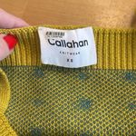 Callahan Knitwear Sweater Crop Top Green Size XS Photo 2