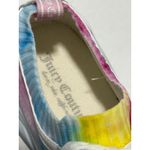 Juicy Couture Deluxe Lace Up Chunky Tie Dye Platform Sneakers Shoes Rainbow 10 Photo 6