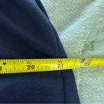 Pact  Women’s Navy Blue Faux Wrap Jumpsuit Size M Photo 6