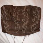 Pitaya Leather Western Style Corset Top  Photo 0