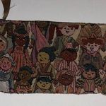 Colorful Tapestry Clutch Whimsical Design
Tan Interior Super Fun Unique Pattern Brown Photo 0