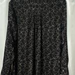 Charter Club  Black and White Geometric Button Down Shirt Photo 7