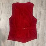Dockers Vintage Corduroy Rust or Burnt Orange Vest L Size L Photo 10