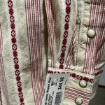 Wrangler NEW  Cream and Red Western Shirt Photo 4