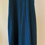 Magnolia boutique Women’s dark teal green blue tank top midi dress large Photo 0