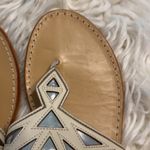 Sam Edelman Sandals size 9.5 excellent condition see pictures color silver/cream Photo 13