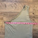 EXPRESS Body contour one shoulder tank top - Sage Green - Small, NWT Photo 1