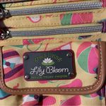 Lily bloom  Colorful Patterned Crossbody Bag Whimsy Summer Pattern Photo 1