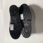 ASOS Black and Gold Slip-On Loafers with Chain Detail Photo 4