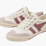 Gola Badminton Low Top Sneakers Dusty Rose Shoe Size 11 White Photo 0