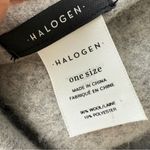 Halogen  Gray Wool Blend Women’s Beret Hat One Size EUC Photo 3