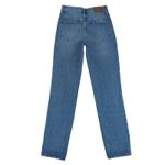 Madewell Classic Straight Jean Womens 25 Tall Medium Nearwood Wash Stretch M3586 Photo 1