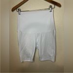 Angel maternity white high rise bike shorts XS maternity Size undefined Photo 5