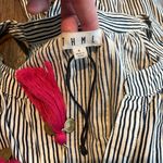 THML Black and White Stripe Summer Jumpsuit - Size S Photo 1