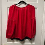 Tory Burch Tory‎ Burch Sylvie Silk Peasant Blouse Photo 5