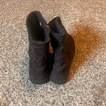 Lands' End Suede Winter Boots Quilted Warm Casual Ankle Booties Size 9 Photo 1