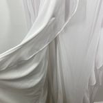 Adrianna Papell  Ivory White Beaded Embellished Maxi Gown Women's Size 10 NWT* Photo 9