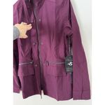 NWT Anatomie Kenya Safari Travel Jacket Mulberry Purple Size Small Photo 5