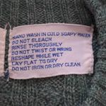 Andrew St. John Womens Vintage Cardigan Sweater Wool Green Cable Knit Crewneck M Size M Photo 4