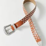 Urban Outfitters Allover Rhinestone Western Belt NWT Size S - Brown Photo 0