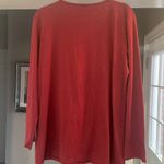 Women’s Xl Pullover Fits Loose. SKU 0060 Red Photo 1