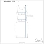Rabbit‎ Rabbit Rabbit Midi Dress Womens 6 Multicolor Aztec Southwest Sleeveless Photo 10