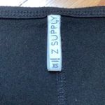 Z Supply  Swing T-Shirt Dress Black Size XS Photo 4