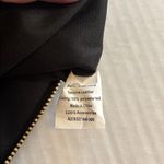 LODIS BRAND FLORAL LEATHER WRISTLET SOFT LEATHER GOLD HARDWARE ZIP CLOSURE Black Photo 11