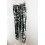 Splendid High Rise Lakeside Camo Joggers Green Small Photo 8