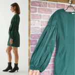 COS  volume sleeve waisted dress size 4 Photo 2