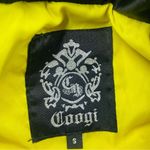 COOGI  Puffer Vest Full Zip Black jacket vest w/ rainbow logo sleeveless shirt sm Photo 4