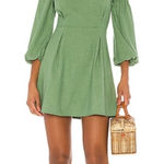 Majorelle Jenni Green One Shoulder Dress XS Revolve Photo 0