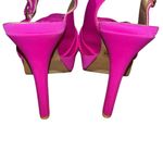 Charlotte Russe Woman’s Hot Pink Bow Detail Heels Size 7 Photo 4