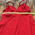 Leonisa  Sexy Red Stretch Chemise Nightie Lingerie Size Medium‎ Photo 8