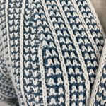 Pink republic  Knitted Cardigan Sweater‎ Womens Sz S Blue White Open Front Chunky Photo 12