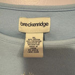 Breckenridge Vintage penguin Christmas cafe embroidered shirt Photo 2