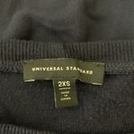 Universal Standard  Navy Crewneck Long Sleeve Pullover Minimalist 2XS Photo 2