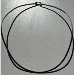 Vintage 925 MEXICO Sterling Silver Open Wire Choker Necklace Signed Medusa Photo 9