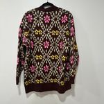 ZARA floral jacquard oversized cardigan Size Small 9598/230 Photo 3