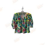 Tori Richard Honolulu women floral top blouse Size S Photo 5