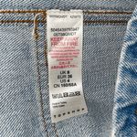 Topshop Womens Jean Skirt Denim Straight Button Fly Pocket Blue Size 4 NWT Photo 3