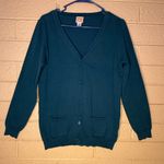 Canyon River Blues  Deep Teal Cardigan Photo 0