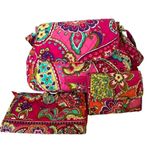 Vera Bradley Swirls Bundle set of 3 Crossbody, Full Wallet, & Small Wallet Photo 11